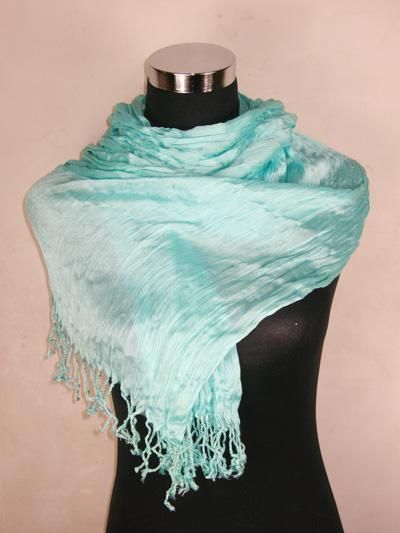 Coton pour femmes couleur unie col écharpe couleur unie écharpes ponchos wrap foulards châles / # 1747