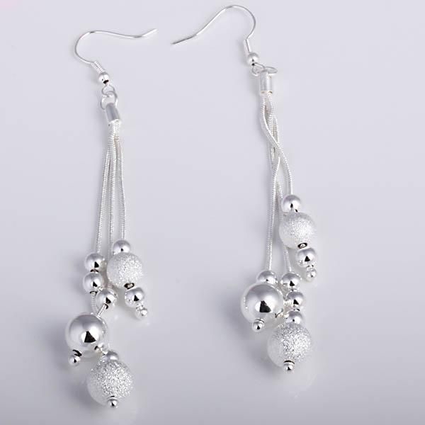 Hurtownie - Najniższa cena Christmas Gift 925 Sterling Silver Fashion Earrings E06