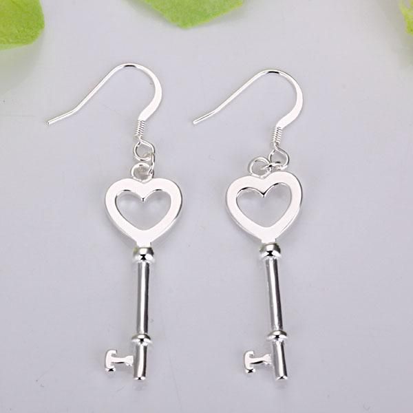 Wholesale - lowest price Christmas gift 925 Sterling Silver Fashion Earrings E135