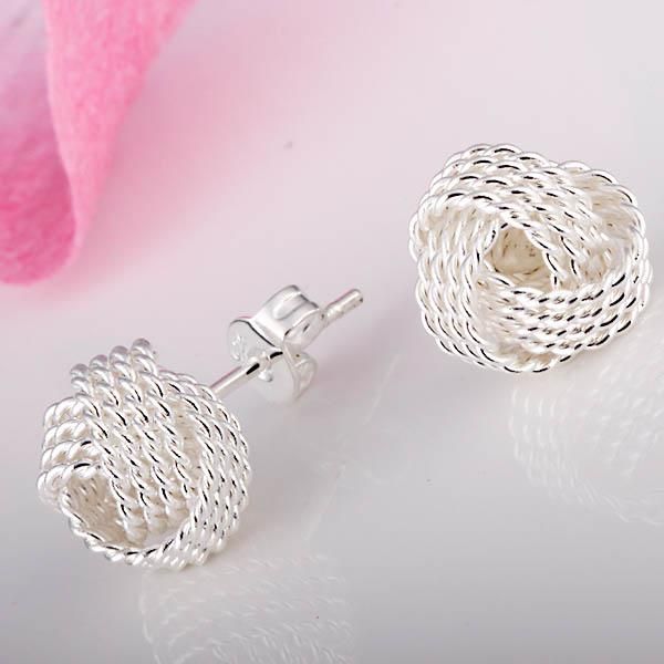 Venda por atacado - menor preço de presente de Natal 925 Sterling Silver Fashion Earrings E13