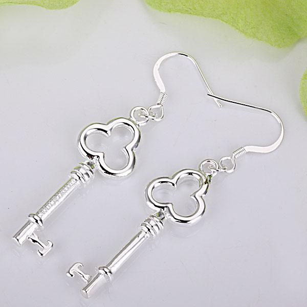 Wholesale - lowest price Christmas gift 925 Sterling Silver Fashion Earrings yE134