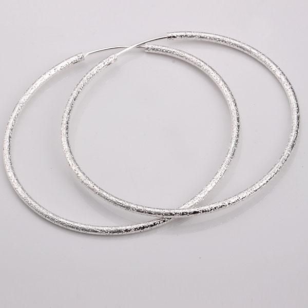 Al por mayor - el precio más bajo regalo de Navidad 925 Sterling Silver Fashion Earrings yE044