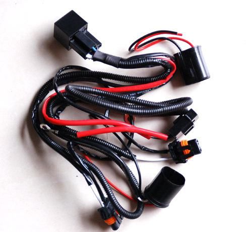 10st H8 H9 H11 HID Xenon Conversion Kit Vehicle Relay Säkring Wire Wiring Sele 40a No Flicker 14VDC