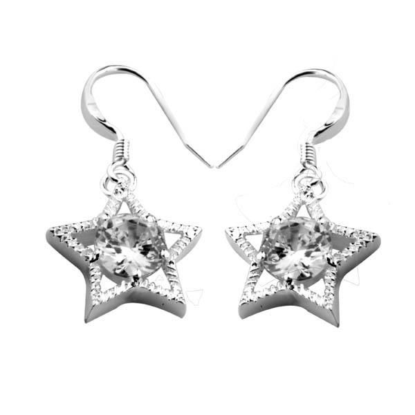 Großhandel - niedrigster Preis Weihnachtsgeschenk 925 Sterling Silber Mode Ohrringe E99