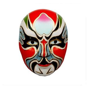 Венецианские маскарадные маски для мужчин, китайская опера бумага Маше украшения Маска 30 шт. / лот mix Free
