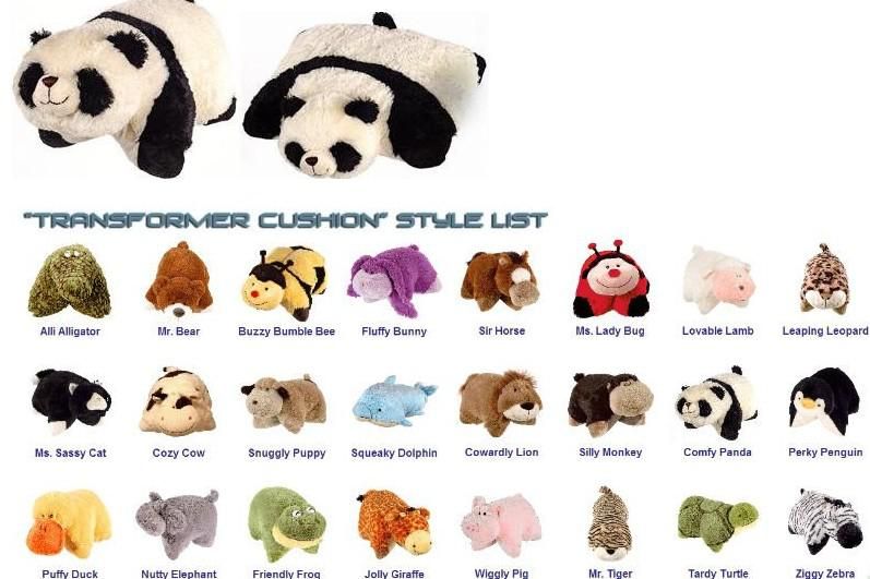 Stuffed Animal Pillow Plush Toys Pillow Pets Mr Bear Kids Body