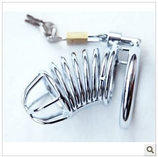 Piccolo dispositivo di castità in acciaio inossidabile A080 (cintura di castità maschile in metallo cintura di castità maschile st