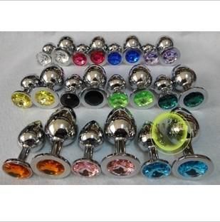 bdsm sex toys Stainless Steel Attractive Butt Plug Jewelry Jeweled Anal Plug Rosebud Anal Jewelry8523103