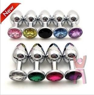 bdsm sex toys Stainless Steel Attractive Butt Plug Jewelry Jeweled Anal Plug Rosebud Anal Jewelry1720888