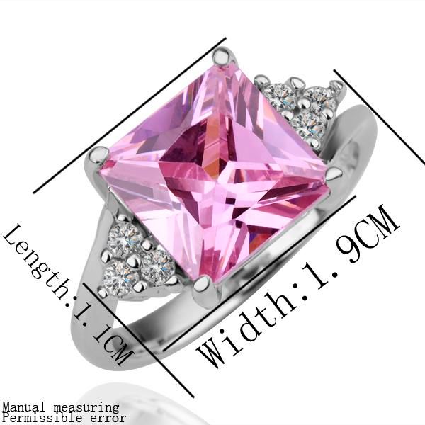 

18K gold plated high-quality fashion jewelry zircon wedding rings for women free shipping 10pcs/lot, Golden;silver