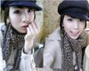 Mest populära Silk Silk Scarves Leopard Scarf Kvinnors Snygga Julklappar Ny Ankomst Hot 20st / Lot