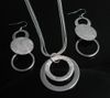 Wholesale - lowest price Christmas gift 925 Sterling Silver Fashion Necklace+Earrings set S73