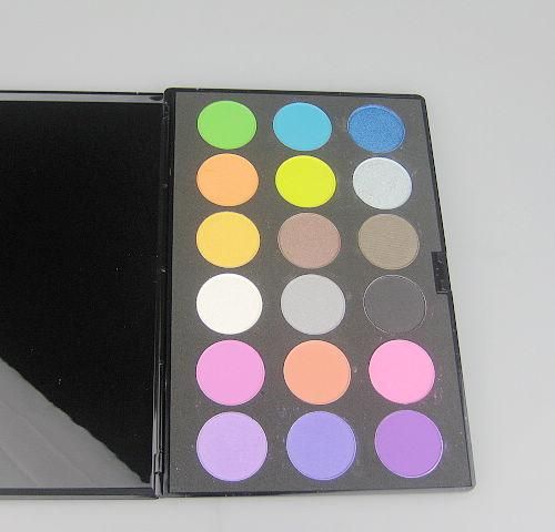 lot Pro 18 couleurs miroitant mat fard à paupières Palette ombre à paupières maquillage fard à paupières suite longue durée 330621456271