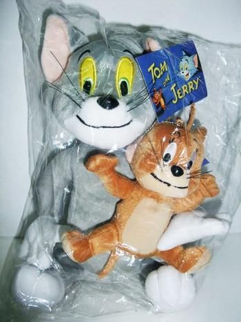 100% Brand New Tom and Jerry 12 "Plush Lalka Miękka zabawka