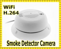 menor preço câmera H.264 Wi-Fi IP de alta resolução detector de fumaça de cor câmera CCD Sony 1/3 0.01lux