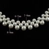 pärla smycken set naturlig färg vit pärla 3Ows färskvatten pärlhalsband armband A1860