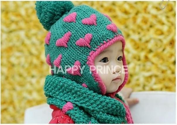 2019 Knitted Scarf Hat Cap With A Strawberry Pattern Red Color Children S Hat From Chinacui0507 53 23 Dhgate Com