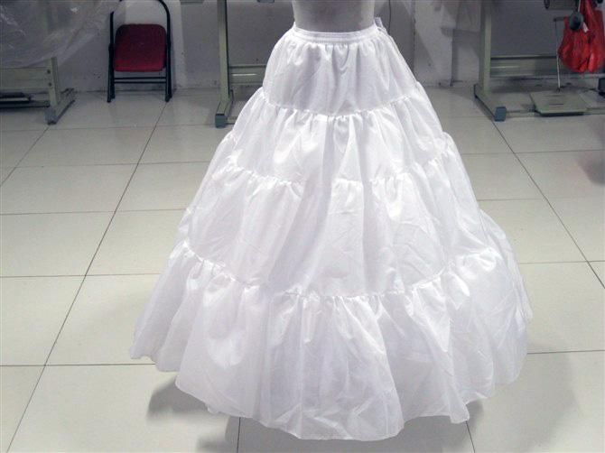 Natale vendita calda Bridal A-foderato Petticoat Crinoline Slip Slip A106008
