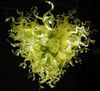 램프 빈티지 LED 거품 녹색 샹들리에 48 인치 거실을위한 유리 천장 조명 날 장식-기르반 브랜드