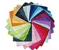 Mens Plain Satin Hanky ​​Wedding Party Pak zakdoek 140pcs / lot # 1546