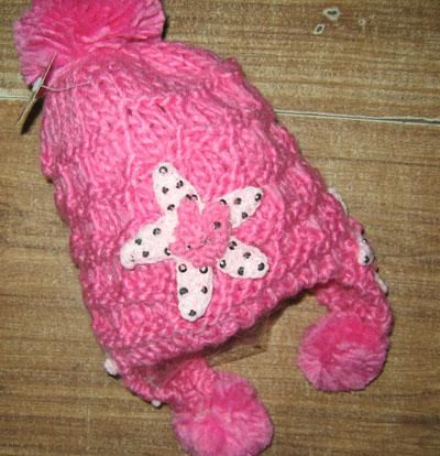 NUOVO ARRIVO Cappello a cuffia fatto a mano all'uncinetto Cappello da ragazza CAPPELLO DA RAGAZZA spesso 20 pezzi / lotto Colore stile misto # 1548