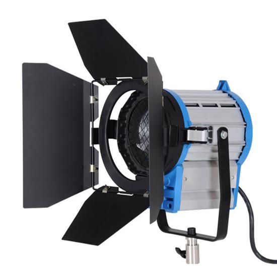 Kontinuierliche Beleuchtung, Video, DV, Studio, Foto, Fresnel-Wolframlicht, 1000 W, 1 kW + Glühbirne GY22 + Torblende über kostenloses Fedex-DHL