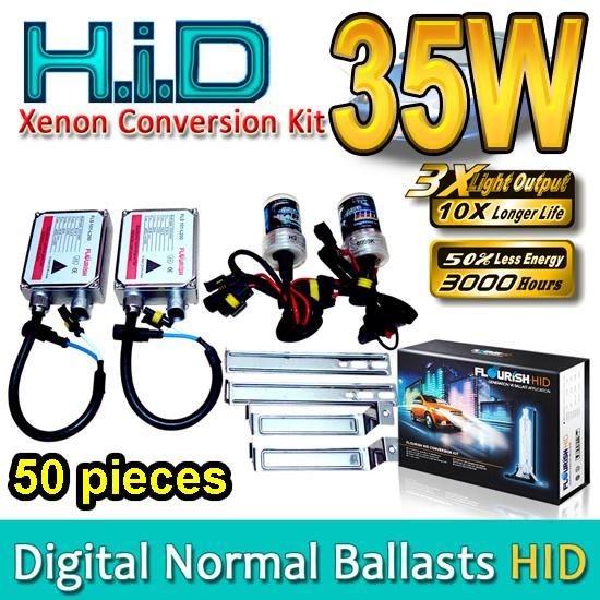 HID Xenon Conversion Kits H1 H3 H4 H7 H8 H9 H11 H13 HB1 HB3 HB4 HB5 9004 9005 9006 9007 Genuine AC Normal Ballasts 35W High Quality