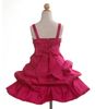 Pretty Fuchsia Rosette Вдохновленный короткое платье из цветной девушки с пузырьками