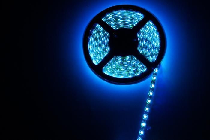 RGB Waterproof LED Strip Light SMD5050 300 led rope light +12V/6A Power Supply +IR Remote Controller