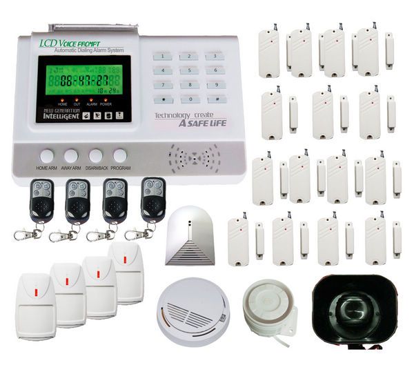 99 Zone Auto Dial Burglar Wireless Home Security Alarm System Kit Door