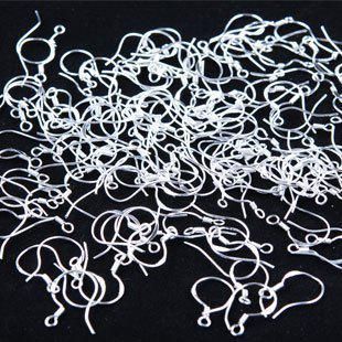 Commercio all'ingrosso - orecchini dell'argento del gancio dell'orecchino dell'argento sterlina di 100% 925 accessori Gioielli di DIY