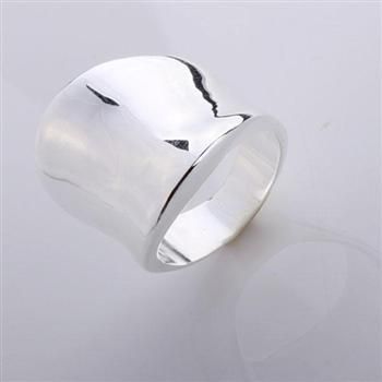 Partihandel - Retail Lägsta pris Julklapp, Gratis frakt, Ny 925 Silver Fashion Ring R52