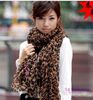 Kvinnors Leopard Print Scarf Scarves Sjal Neck Scarf Fashion Scarf 20pcs / Lot # 1558