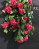 Cute 2m Silk Rose Flower Rattan Fake Peony Garlands Fake Vines for wedding Christmas Party Artificial Decorative Flower Rattans