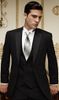 Esmoquin para novio, traje de padrino de boda/trajes de hombre para novio (chaqueta + pantalones + corbata + chaleco) F358