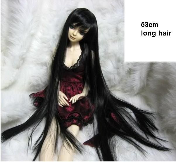black doll wig