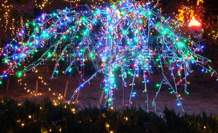 100 LED 10M Christmas Ornament-Licht, Flash-LED-farbige Lichter, LED-Lichtstring mit 2 Stecker, 7 Farben wasserdichte LED-Lichtleiste Beleuchtung