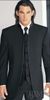 Groom Tuxedos Best Man Suit Wedding Groomsman / Mężczyźni Garnitury Oblubienica (Kurtka + Spodnie + Kamizelka + Kamizelka) F420Q