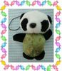 Neue Plüsch-Telefon-Ketten-Mobiltelefon-Charme-bewegliche Bügel China-Panda-beweglicher Anhänger 30 PC / Los geben frei