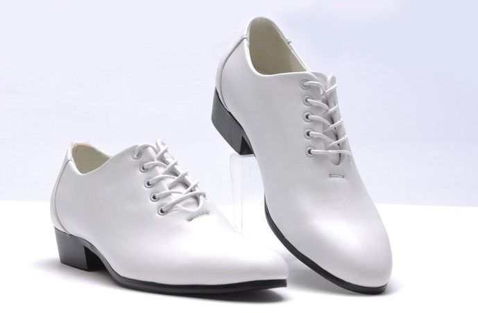 Acquistare Scarpe Da Uomo Bianche Scarpe Da Sposo Da Uomo Scarpe Da Uomo In  Pelle Con Fibbia Economico | Consegna Veloce E Qualità | It.Dhgate