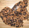 Kvinnors Leopard Skriv ut halsduk halsdukar Sjal halsduk Fashion Scarf 20PCS / Lot # 1574 China_Direct