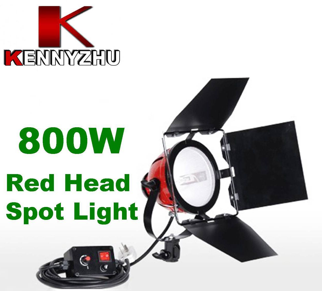 2020 Photo Video Studio Continuous Lighting Focusable Red Head Spot