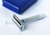 Säkerhet Razor Shaver Double Edge Safety Shaving Razor Copper Alloy Chrom Plating 9306-F Ny