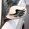 100PR/LOT cheap car decals Bumper stickers Fly wing Decal The rearview mirror sticker