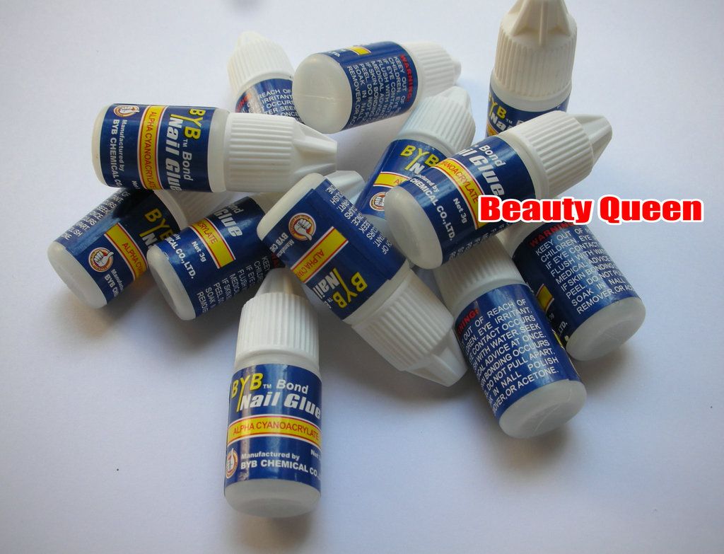 / 3 g gramos de Nail Art Glue Secado rápido Secado rápido para ACRÍLICO Herramienta de puntas de uñas francesas ENVÍO GRATIS