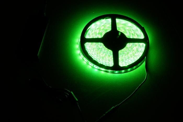 25m 5050 SMD Green Flexible LED Strip Light 5m 300LED Waterproof led strip 60led/m no Power Supply