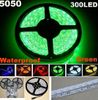 Striscia LED flessibile verde 25m 5050 SMD Striscia LED impermeabile 5m 300LED 60led/m (senza alimentatore)