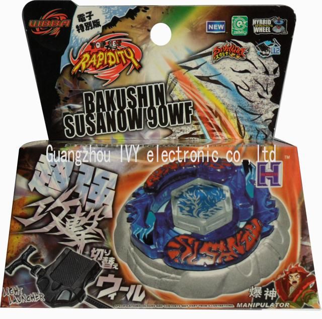 Beyblade TAKARA BAKUSHIN SUSANOW 90WF NDS LIMITED RARE Set With Grip