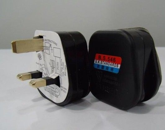 wholesale 13A UK plug BS Wiring plugs BSI 20pcs/lot