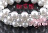 Fashion jewelry bracelets three rows of Surrounded adjustable diamond Crystal pearl bracelet For Wedding Bridal Bracelets 12PCS